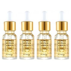 Eunyul Ampoule Power Repair Gold Сыворотка для лица восстанавливающая с золотом, 12 мл (4 шт.)
