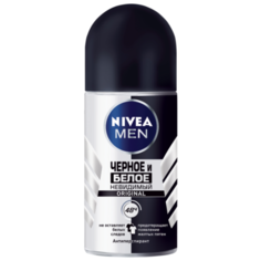 Антиперспирант ролик Nivea Men Невидимый для черного и белого, 50 мл
