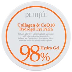 Petitfee Гидрогелевые патчи для век с морским коллагеном и коэнзимом Q10 Collagen & CoQ10 Hydrogel Eye Patch (60 шт.)