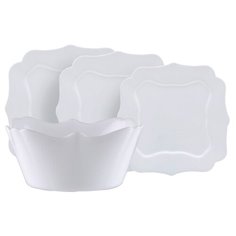 Столовый сервиз Luminarc Authentic White 19 предметов E6197