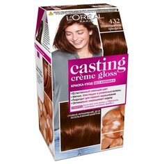 LOreal Paris Casting Creme Gloss стойкая краска-уход для волос, 432, Шоколадный трюфель