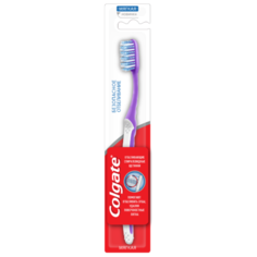 Зубная щетка Colgate Безопасное отбеливание, мягкая, фиолетовый