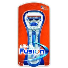 Бритвенный станок Gillette Fusion5 сменные кассеты, 2 шт.