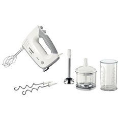 Миксер Bosch MFQ 36480, белый/серый