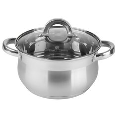 Кастрюля Appetite Elisa 4,5 л, серебристый