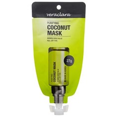 Veraclara маска-пленка Purifying Coconut Mask с экстрактом кокоса, 27 г