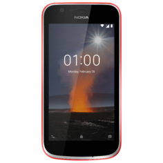 Смартфон Nokia 1 теплый красный