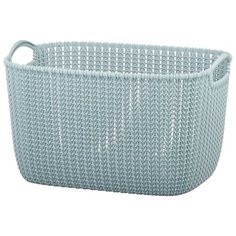 CURVER Корзина Knit 30x40x23см голубой