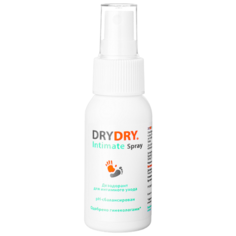 DryDry Дезодорант для интимной гигиены DryDry Intimate Spray, 50 мл