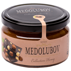 Крем-мед Medolubov с фундуком и шоколадом 250 мл