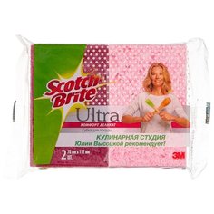 Набор губок для посуды Scotch-Brite "Ultra Комфорт Деликат" 2 шт.