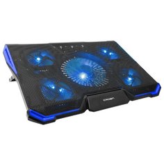 Подставка для ноутбука CROWN MICRO CMLS-K331, черный/синий