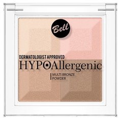 Bell Пудра с бронзирующим и осветляющим эффектом Hypo Hypoallergenic Multi Bronze Powder тон 02