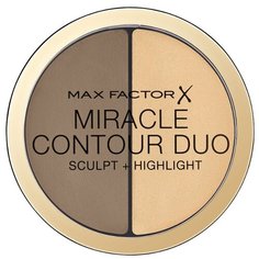 Max Factor Палетка для контуринга Miracle Contour Duo Sculpt and Highlight light medium