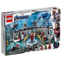 Конструктор LEGO Marvel Super Heroes 76125 Лаборатория Железного человека