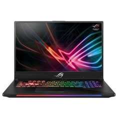 Ноутбук ASUS ROG Strix SCAR II GL704GW-EV021T (Intel Core i7 8750H 2200 MHz/17.3"/1920x1080/16GB/1256GB HDD+SSD/DVD нет/NVIDIA GeForce RTX 2070/Wi-Fi/Bluetooth/Windows 10 Home) 90NR00M1-M01540 серый
