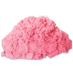 Кинетический песок LORI Домашняя песочница, розовый, 0.7 кг, пластиковый контейнер