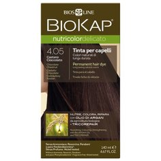 BioKap Nutricolor Delicato стойкая крем-краска для волос, 4.05 шоколадный каштан