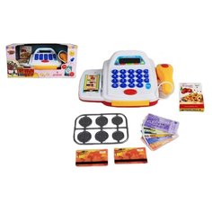 Касса Shantou Gepai со сканером и набором денег, свет, звук (M6862)