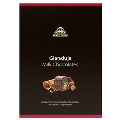 Набор конфет Sweet Fargo Джандуйя с пастой из лесных орехов в молочном шоколаде 120 г черный