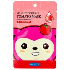 Milatte Маска для лица тканевая томатная Fashiony Tomato Mask Sheet, 21 г