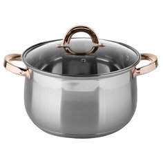 Кастрюля Verloni Тоскана VL-ST4I2S86 2,1 л, серебристый/золотистый