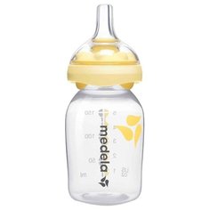 Medela Бутылочка со смартсоской Calma 150 мл с рождения, желтый
