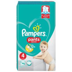 Pampers трусики Pants 4 (9-15 кг) 46 шт.