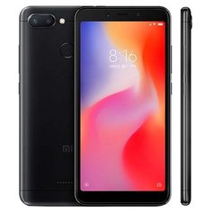 Смартфон Xiaomi Redmi 6 4/64GB черный