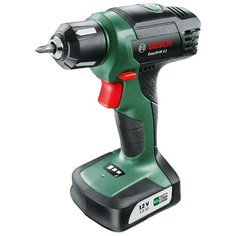 Аккумуляторная дрель-шуруповерт BOSCH EasyDrill 12 15 Н·м зеленый/черный