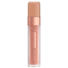 LOreal Paris Les Chocolats жидкая помада для губ стойкая матовая, оттенок 852, коробка шоколадных конфет