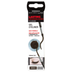 Maybelline Гель-лайнер для глаз "Lasting Drama" 3 г, оттенок brown 02