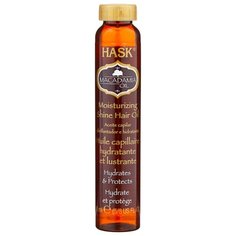 Hask Macadamia Oil Увлажняющее масло-блеск для волос, 18 мл
