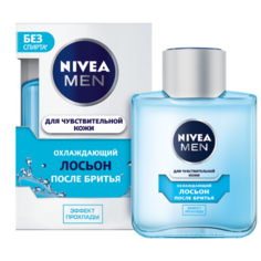 Лосьон после бритья для чувствительной кожи "Охлаждающий" Nivea, 100 мл