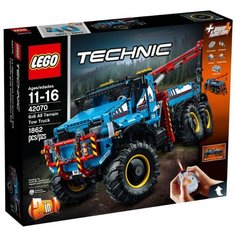 Электромеханический конструктор LEGO Technic 42070 Эвакуатор-внедорожник 6х6