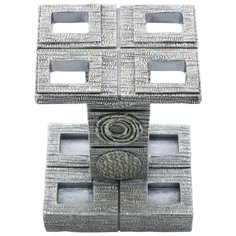 Стакан для зубных щеток PROFFI Home PH8669 серый