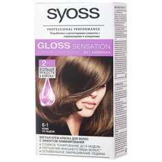 Syoss Gloss Sensation Мягкая крем-краска для волос, 6-1 Кофе со льдом