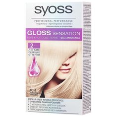 Syoss Gloss Sensation Мягкая крем-краска для волос, 10-1 Кокосовое пралине
