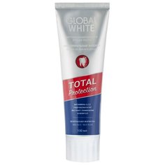 Зубная паста Global White Total Protection витаминизированная, fruit & mint, 100 мл