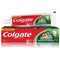 Зубная паста Colgate Максимальная защита от кариеса Двойная мята, 50 мл