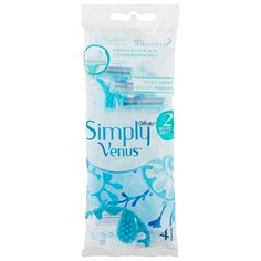 Venus Simply 2 Бритвенный станок упаковка из 4 шт