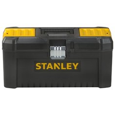 Ящик с органайзером STANLEY STST1-75518 Essential Toolbox Metal Latch 41x20x20 см 16 черный