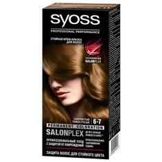 Syoss Color Стойкая крем-краска для волос, 6-7 Золотистый темно-русый