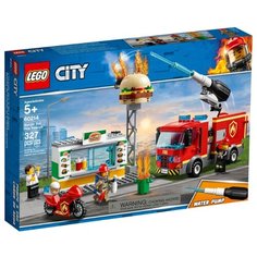 Конструктор LEGO City 60214 Пожар в бургер-кафе