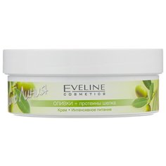 Крем для тела Eveline Cosmetics Фито Линия Оливки + протеины шелка Интенсивное питание, 210 мл