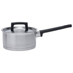 Ковш BergHOFF Ron 1,6 л, стальной/черный