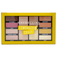 Maybelline Палетка теней для век Lemonade Craze аромат цитрусов кремовая формула