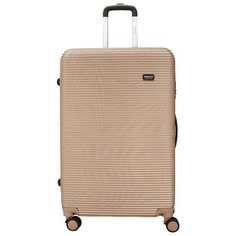 Чемодан PROFFI Tour+Smart пластиковый большой L 90 л, бежевый
