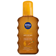 Nivea Sun масло-спрей для загара SPF 6 с каротином 200 мл