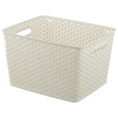 CURVER Коробка Curver My Style L 30x35x22см кремовый